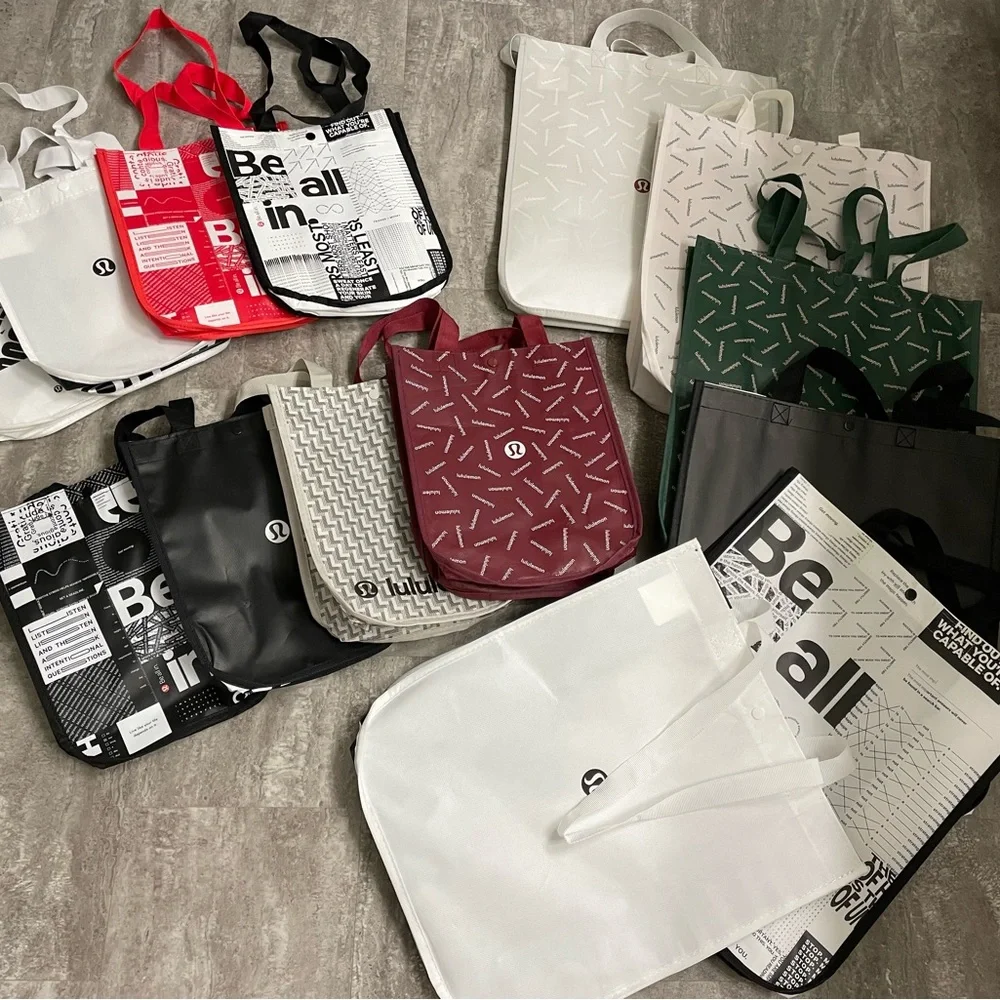 Lululemon Reusable Tote Bags Assortment - Picture 1 of 1